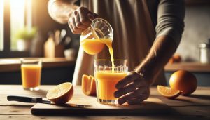 Combien de vitamine C dans une orange pressée : analyse exacte