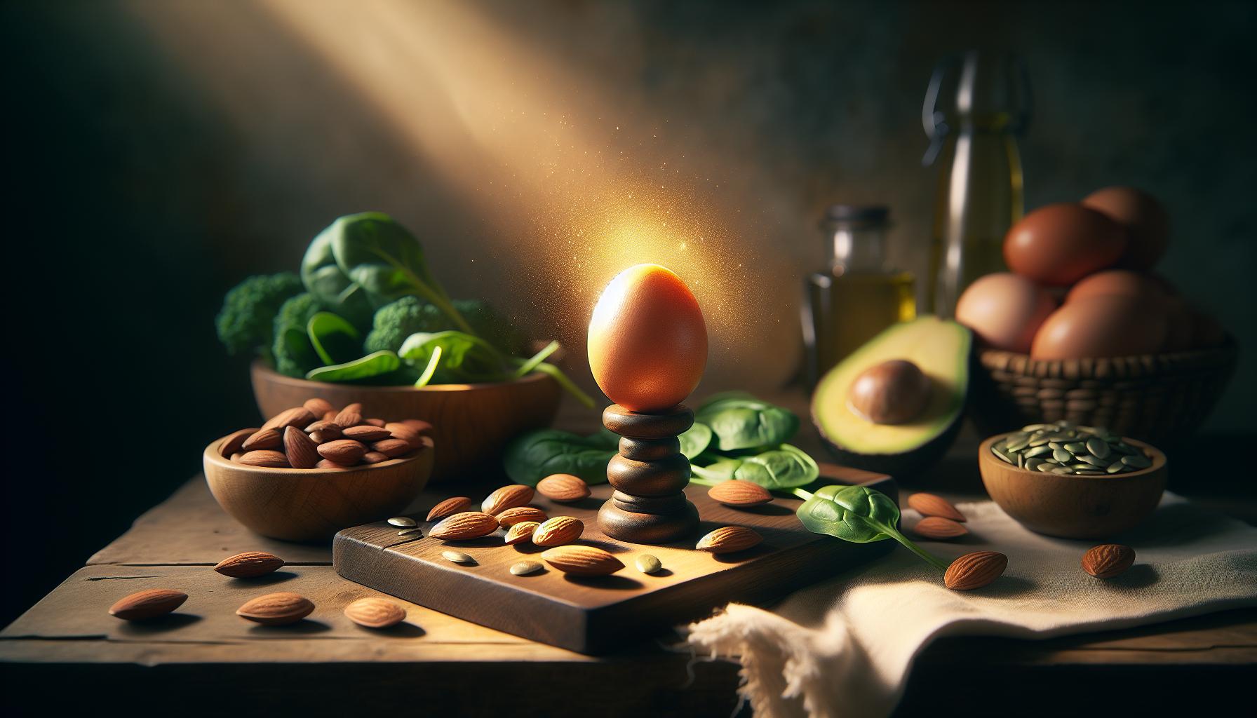 L'importance de la vitamine E pour la santé des œufs