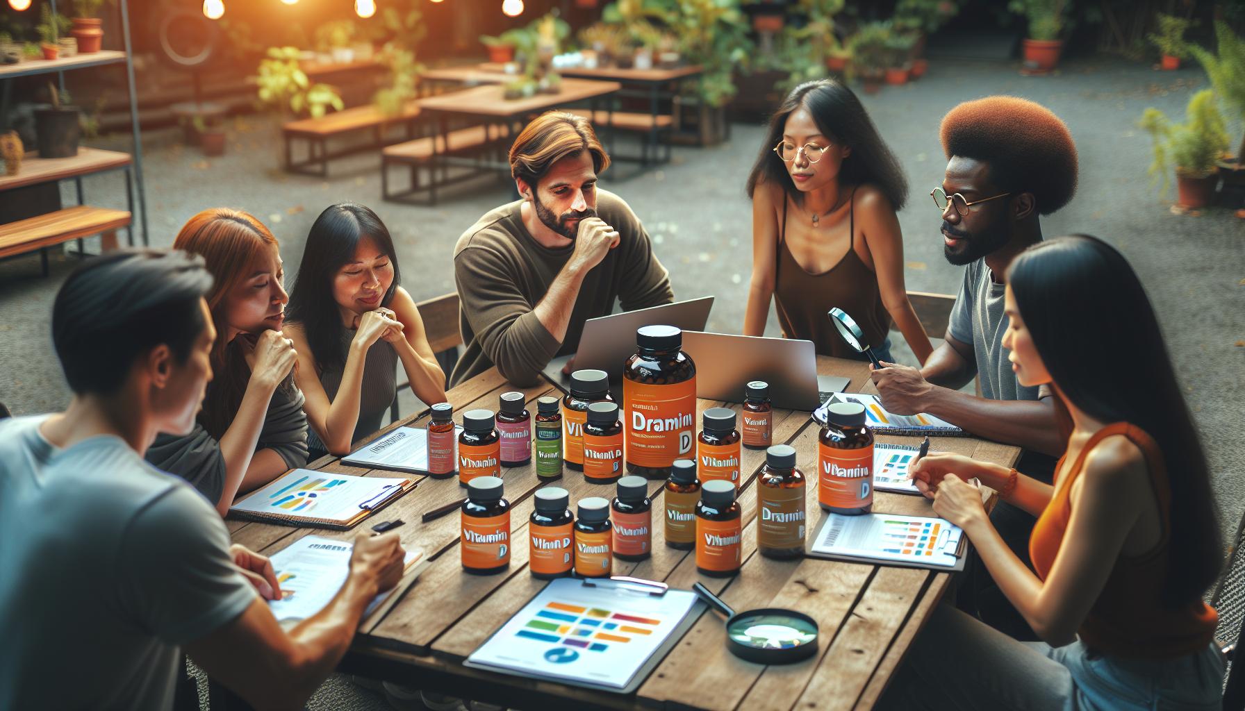 Comparatif des marques de vitamine D