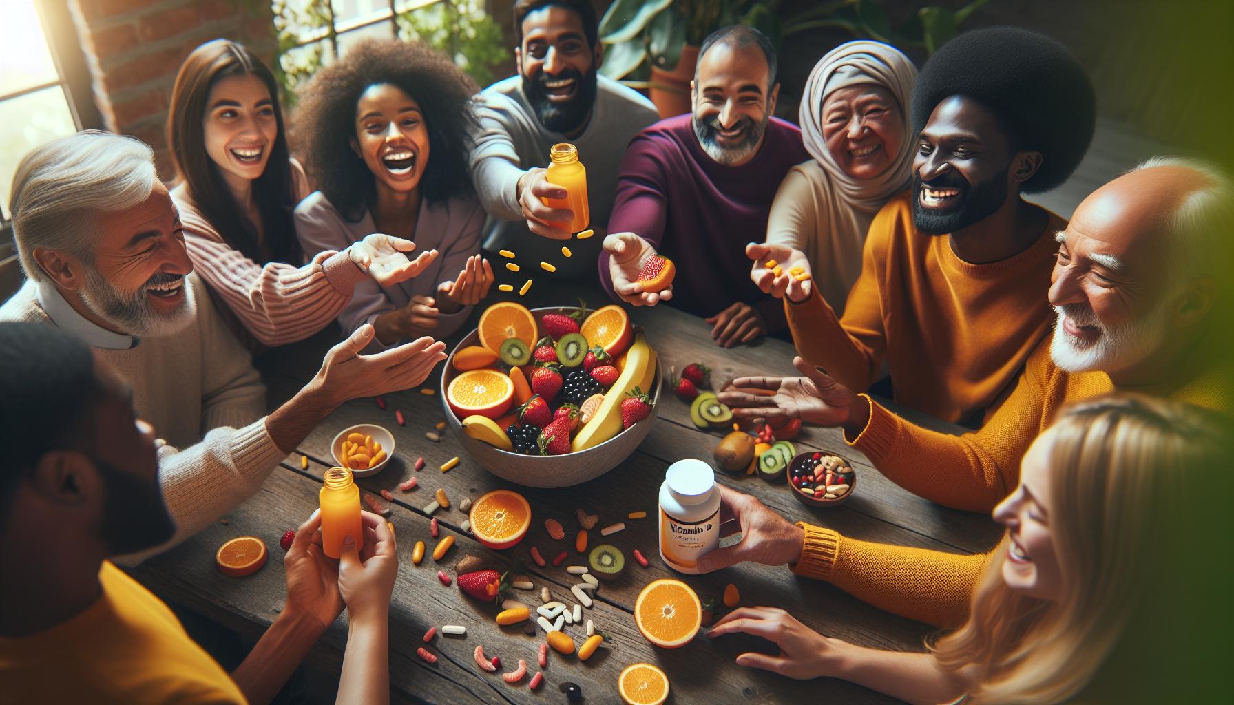 Comprendre le rôle des vitamines D et C