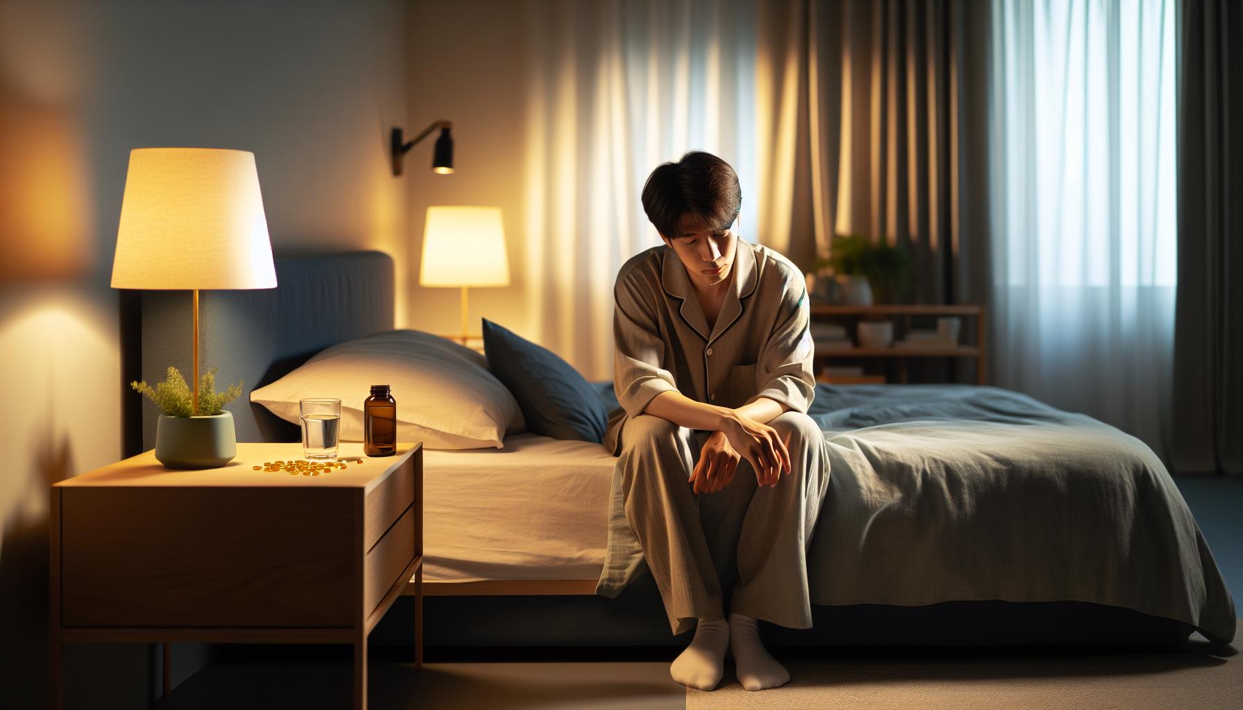 Reconnaître les symptômes de l'insomnie liée aux vitamines