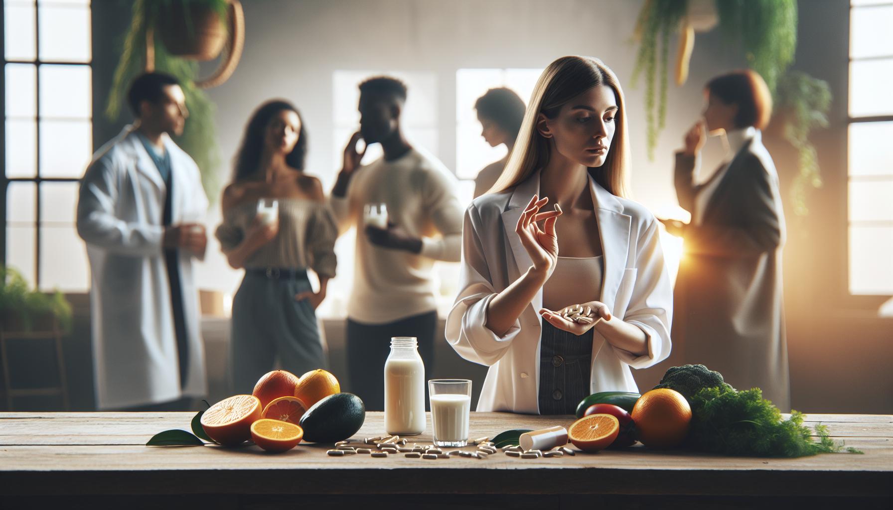 Vitamines essentielles : D, C et B-complexe