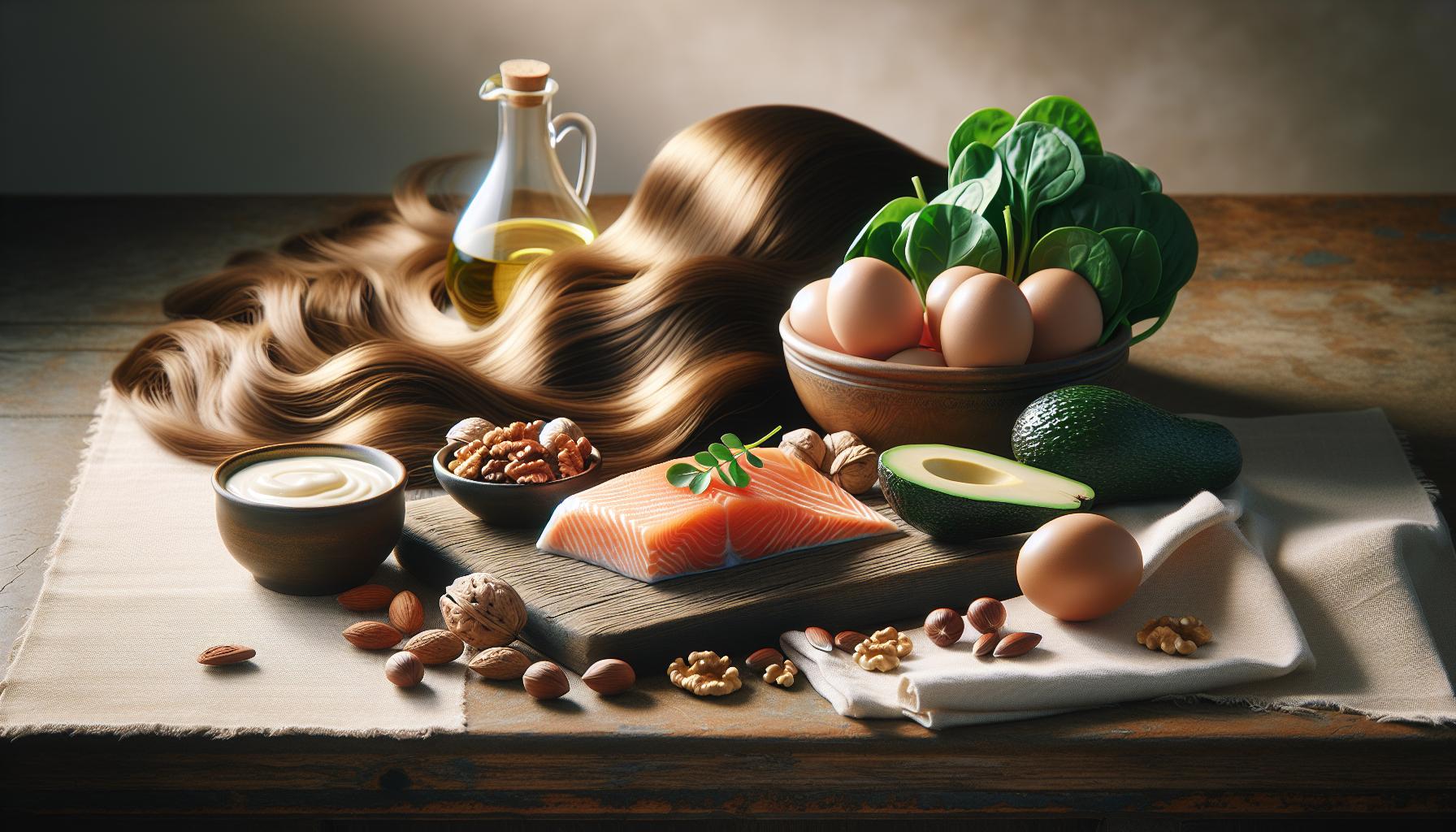 Les meilleurs aliments pour des cheveux en bonne santé