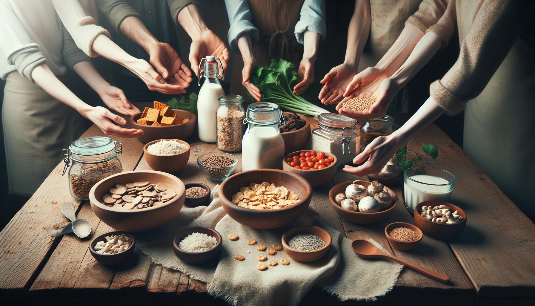 Sources naturelles de vitamine B12 pour végétariens