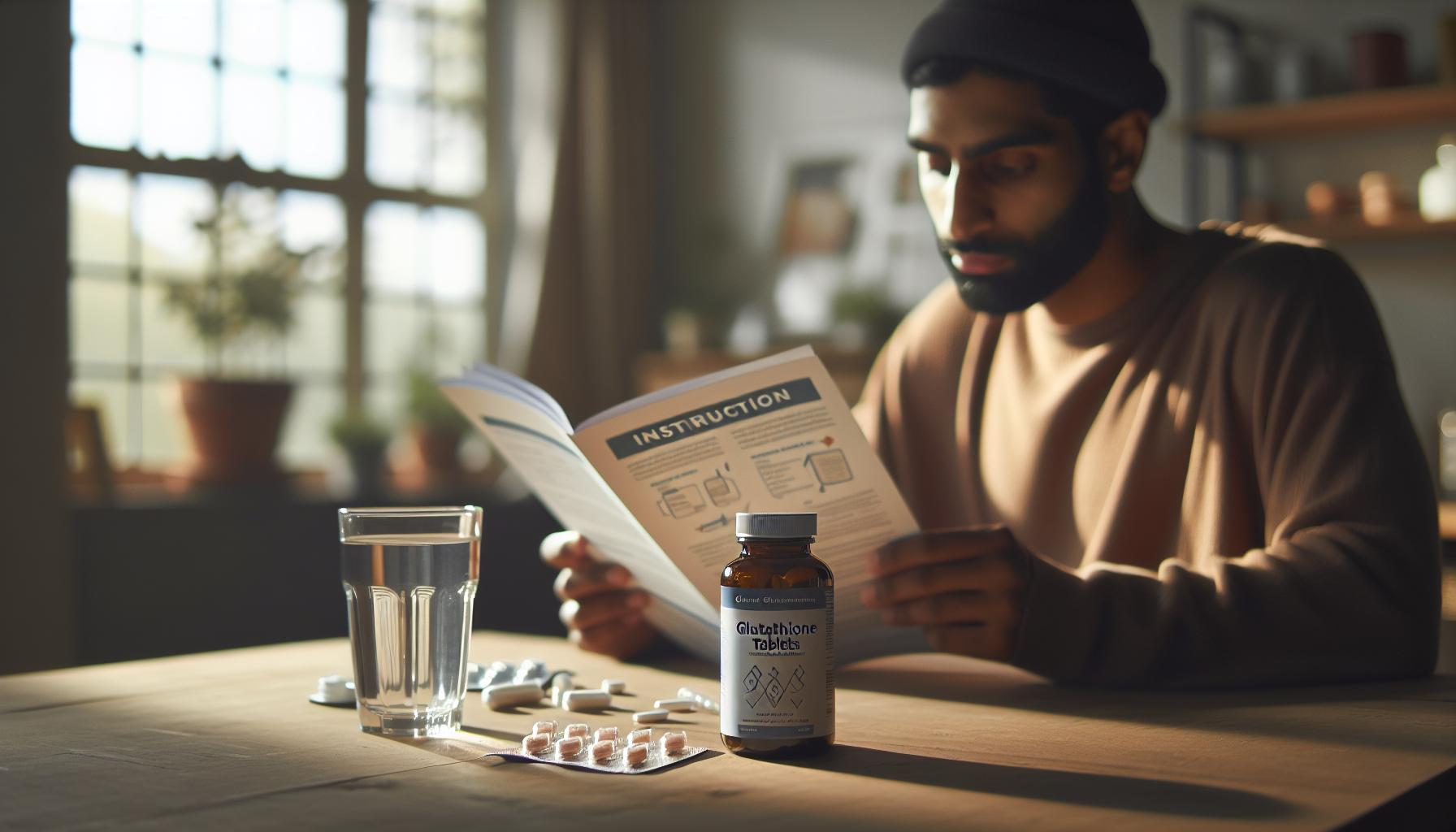 Comprimés de glutathion : mode d'emploi et dosage