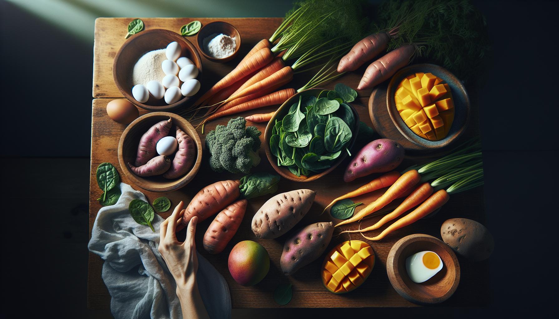 Où se trouve la vitamine A dans les aliments courants ?