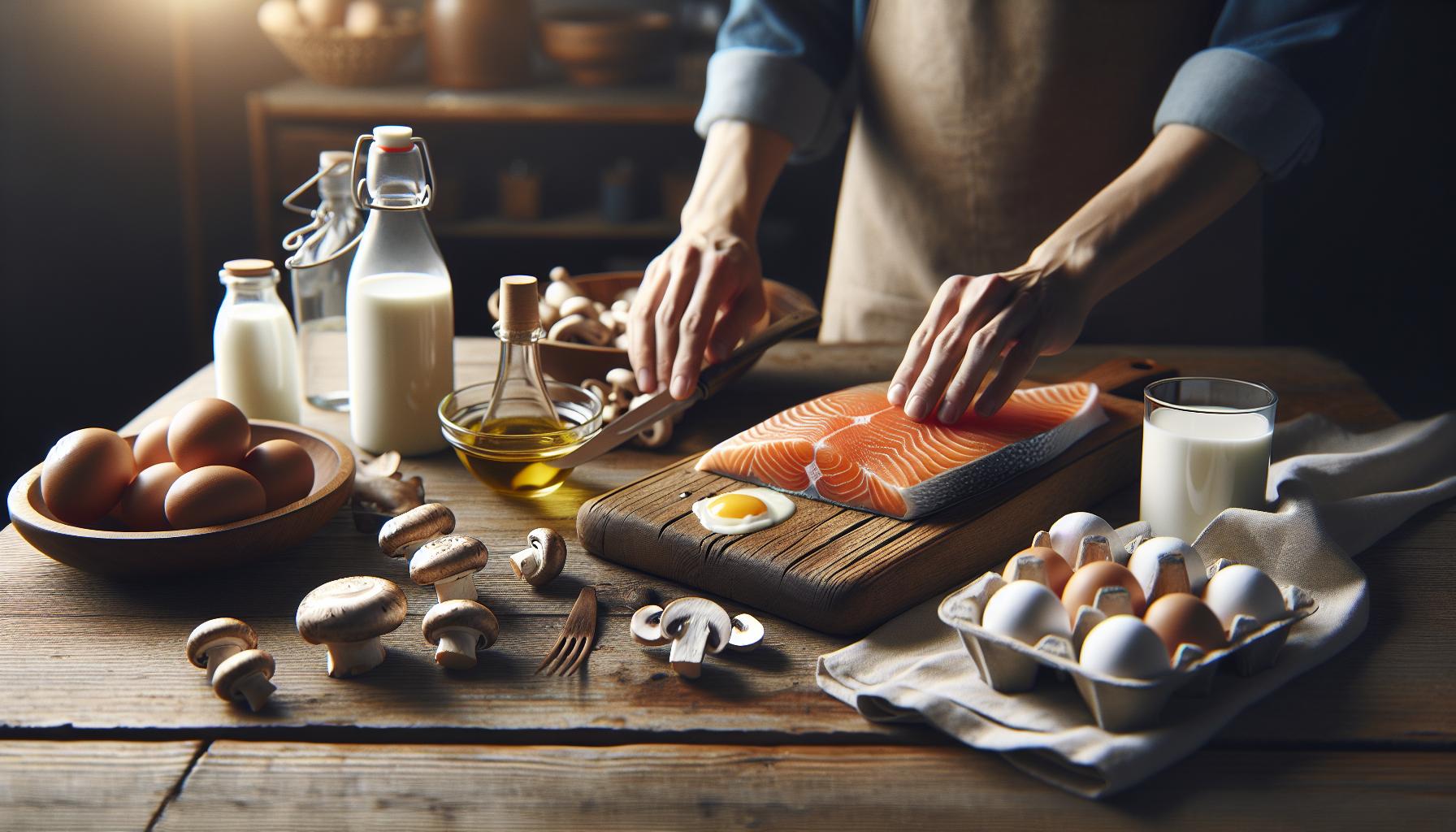 Dans quel aliment trouve t on la vitamine D : Sources naturelles