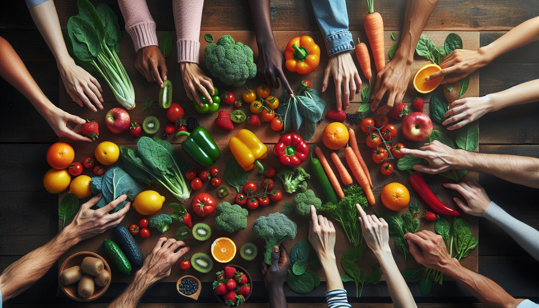 Légumes et autres aliments contenant de la vitamine C