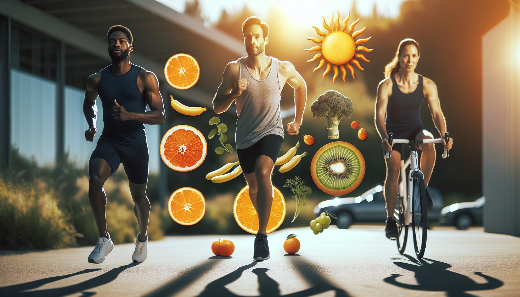 Vitamines D, C et B-complex : bénéfices pour les athlètes