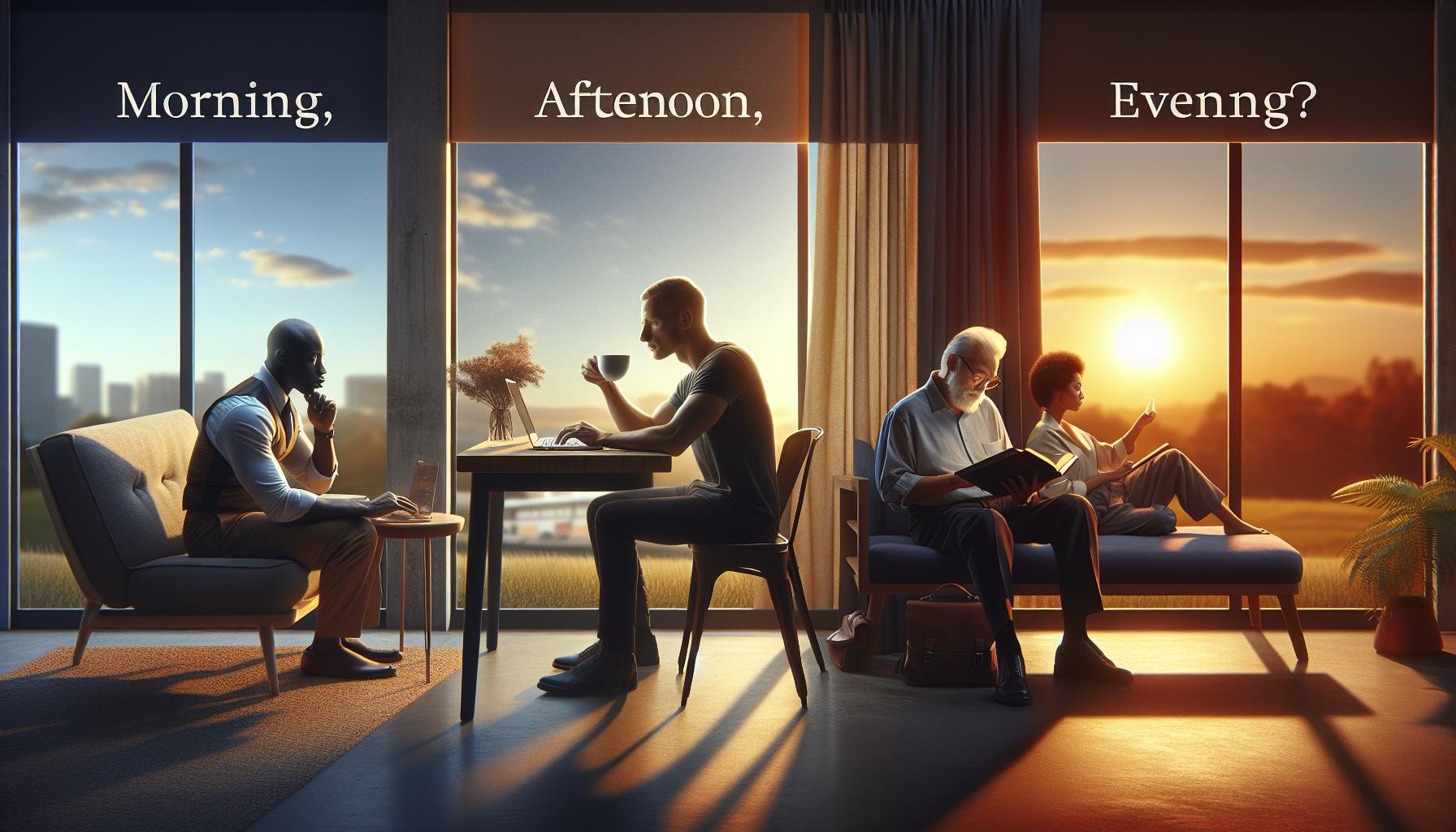 Timing optimal : Matin, après-midi ou soir ?