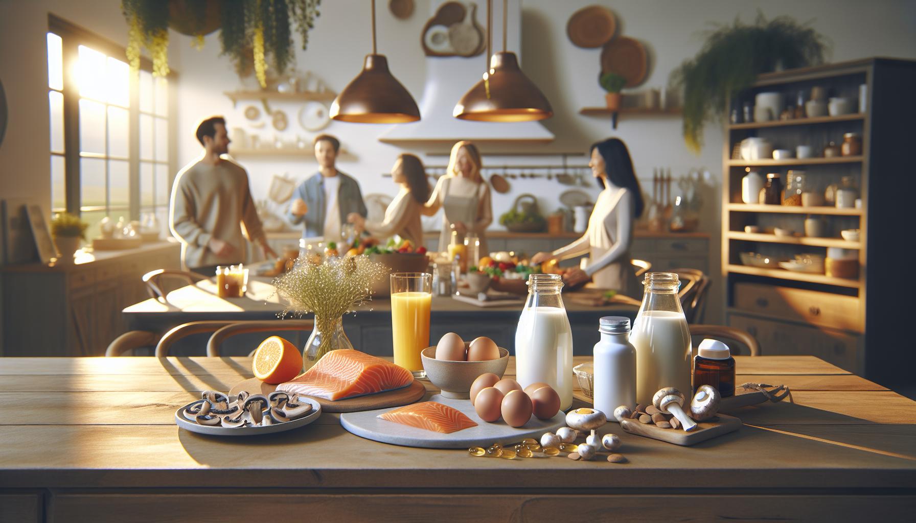 Vitamine D : sources alimentaires et supplémentation